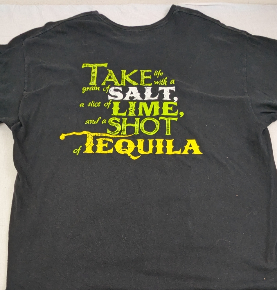 Margaritaville T-Shirt Take A Grain Of Salt, Slice of Lime, Shot Of Tequila XL